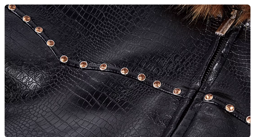 Opulent Faux Fur Power Jacket