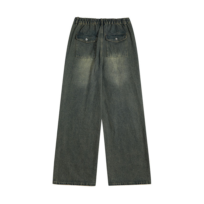 Art School Men's Patch Ripped Denim Jeans