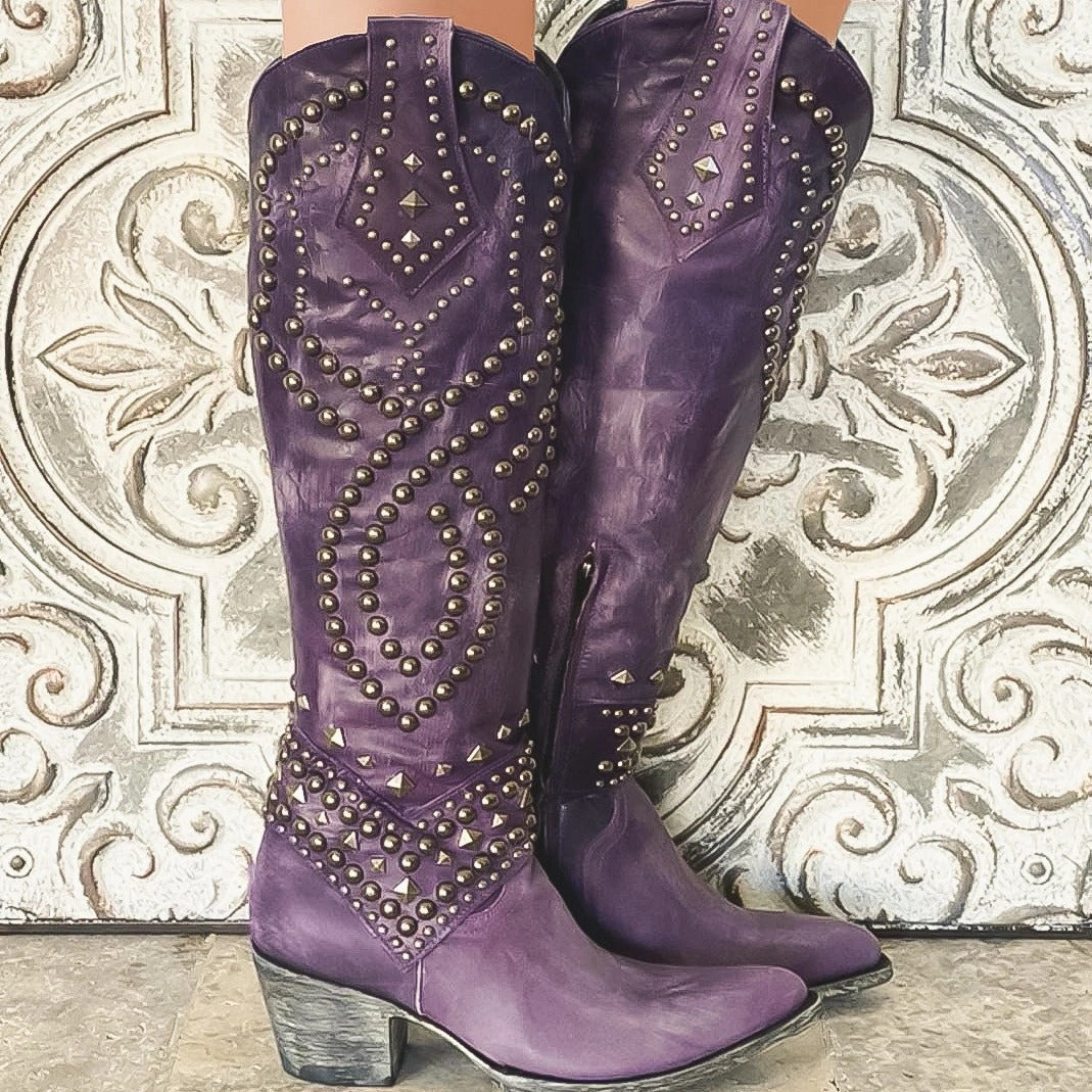 Outlaw Doll Studded Cowgirl Boots