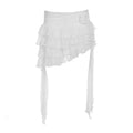 Coquette 3D Floral Lace Overlay Mini Skirt