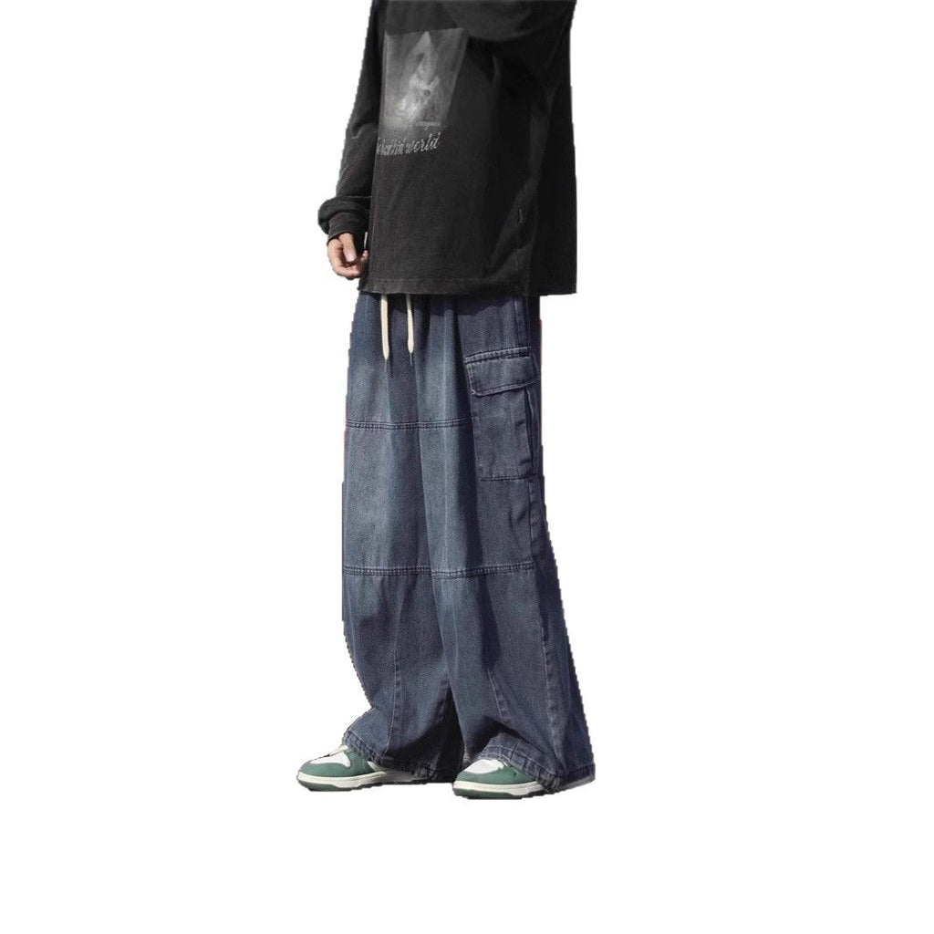Urban HK Street Baggy Tie Jeans
