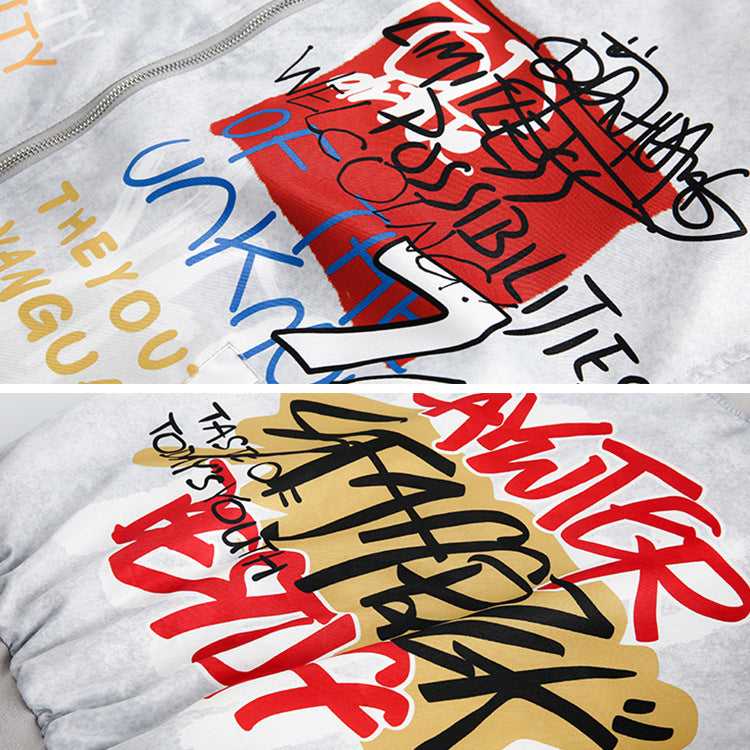 Urban Anarchy Graffiti Letter Pilot Jacket
