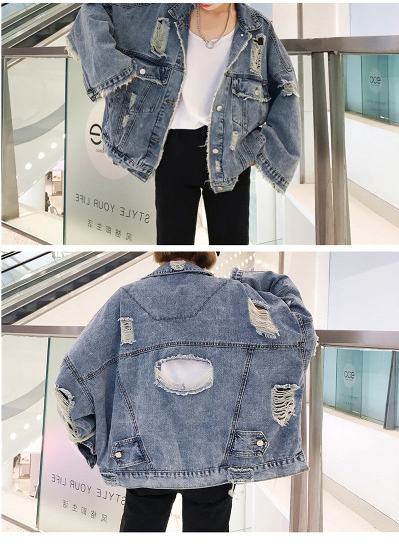 Urban Hobo Distressed Boyfriend Jacket