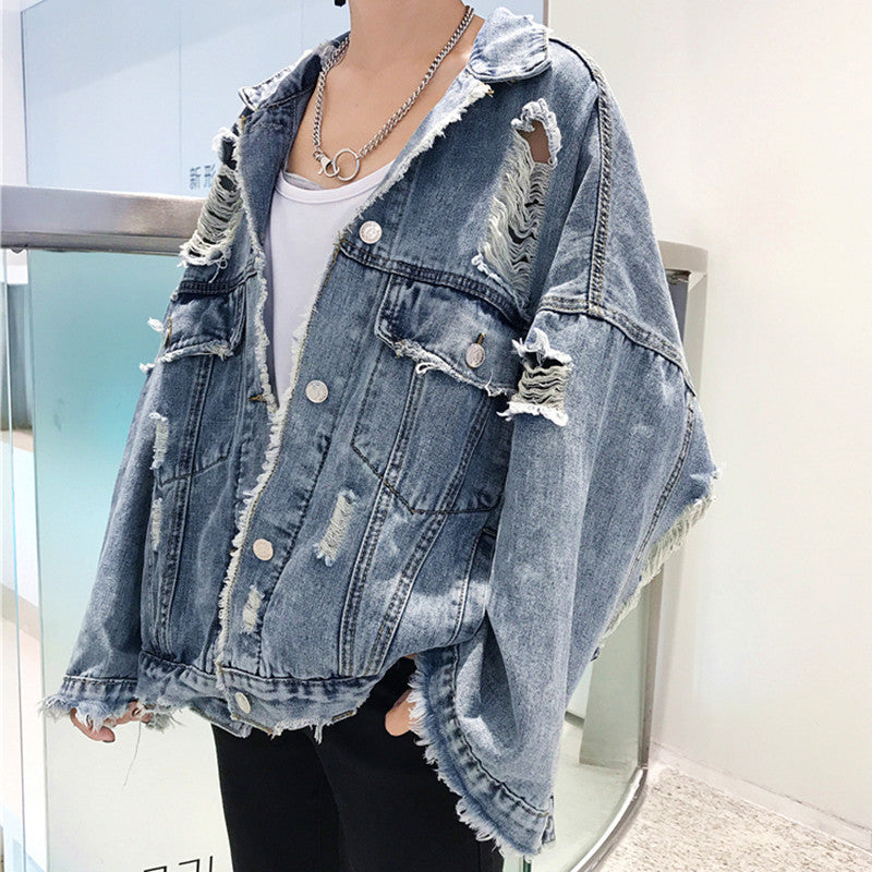 Urban Hobo Distressed Boyfriend Jacket