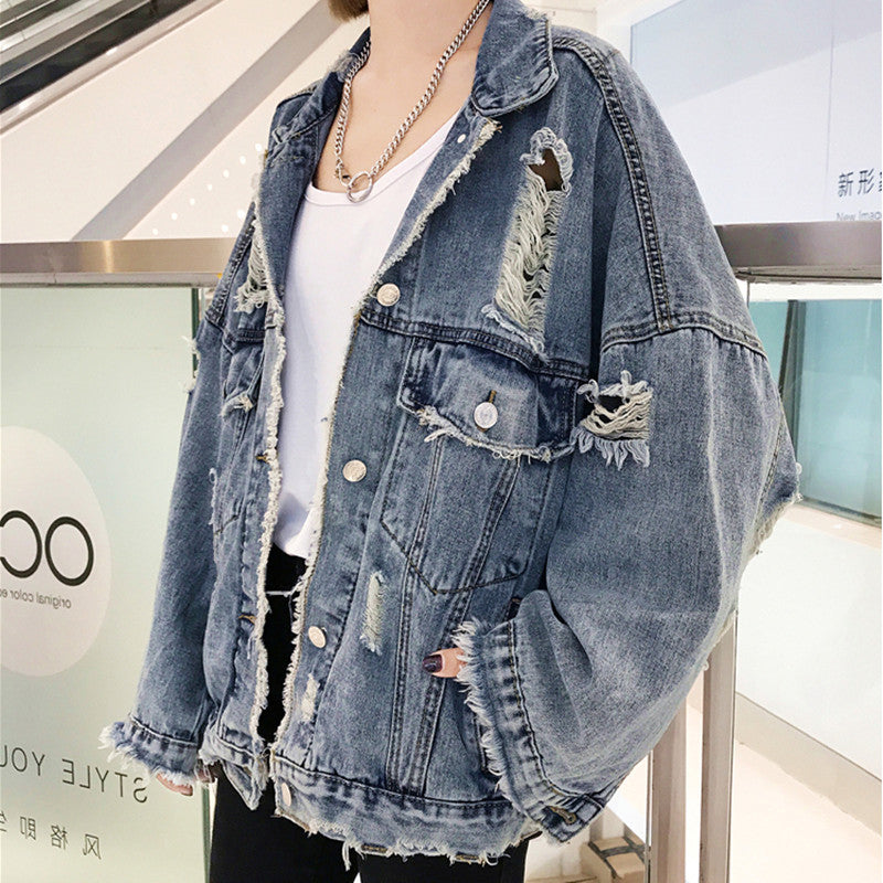 Urban Hobo Distressed Boyfriend Jacket