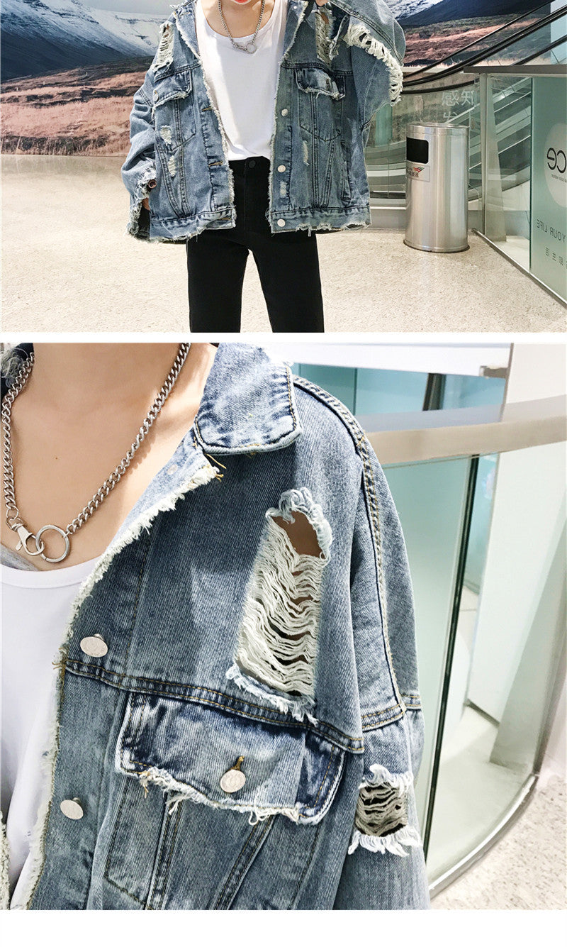Urban Hobo Distressed Boyfriend Jacket