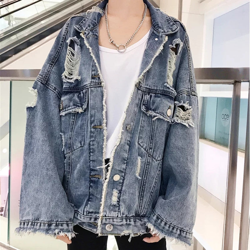 Urban Hobo Distressed Boyfriend Jacket