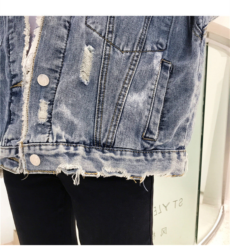 Urban Hobo Distressed Boyfriend Jacket