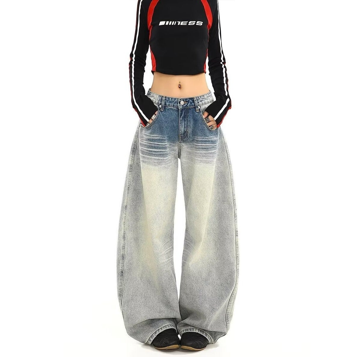 Modern Drape Tapered Street Pants