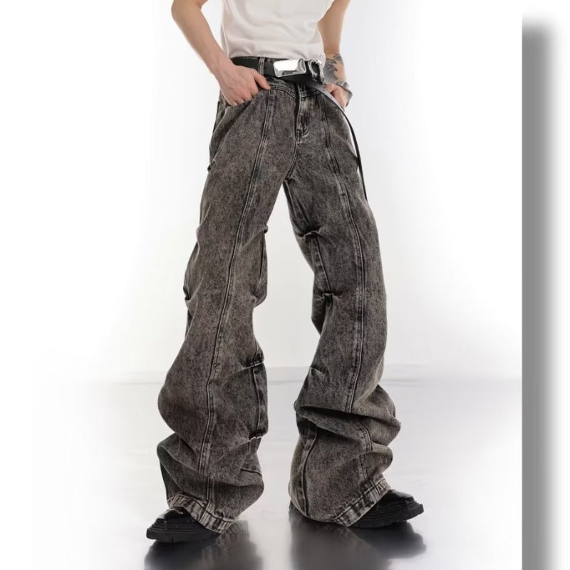Street Fighter Loose Wide-Leg Jeans