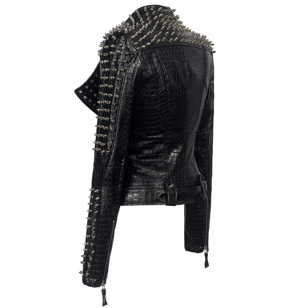 Alt Rebel Spiked Moto Jacket
