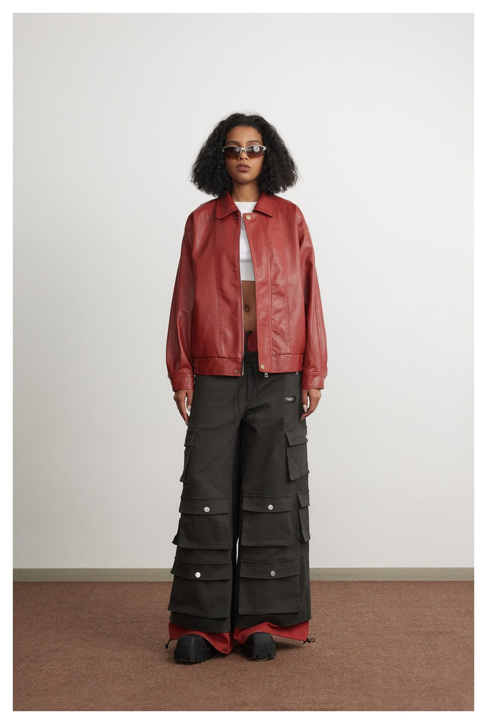 Racer Cool Girl Vegan Leather Jacket