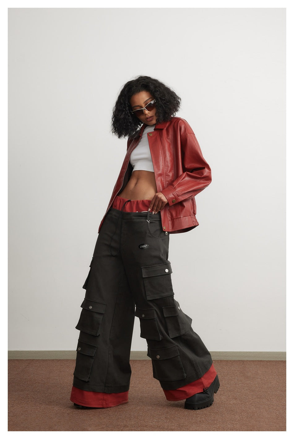 Racer Cool Girl Vegan Leather Jacket