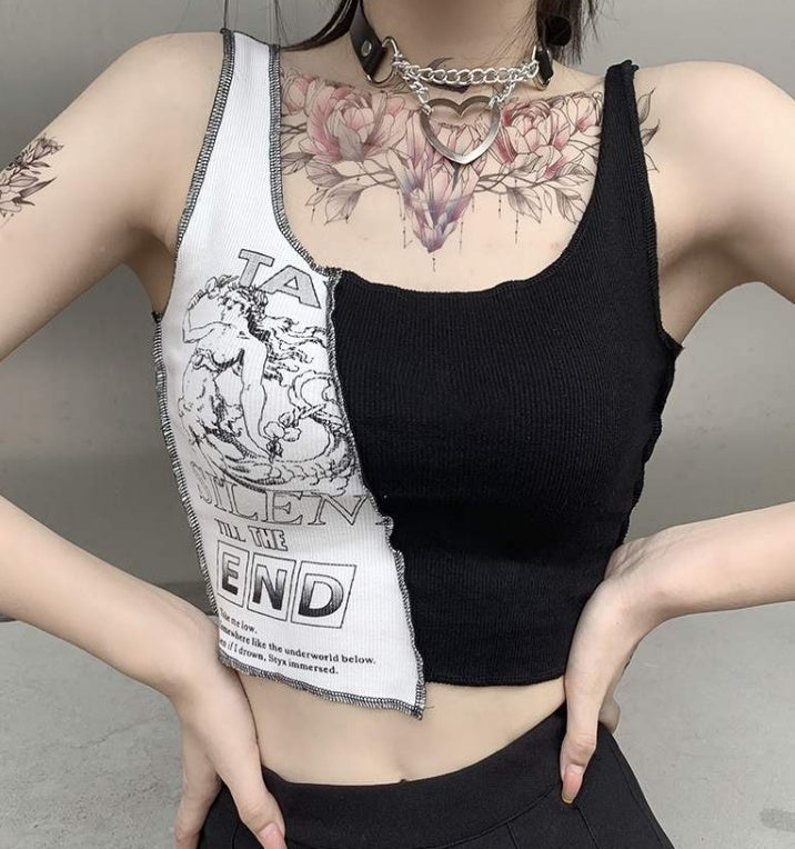 Digital Doll contrast top