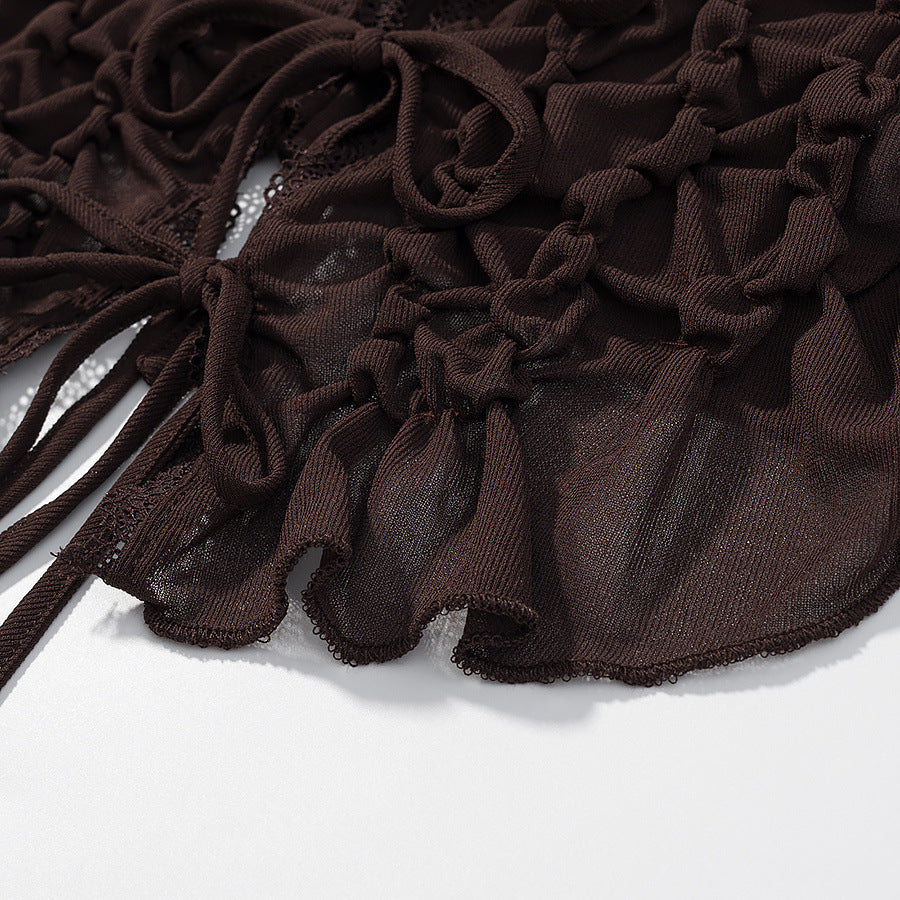 Regency Ruffle Pleated Cami Top