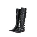 Midnight Rodeo Goth Pointed Boots