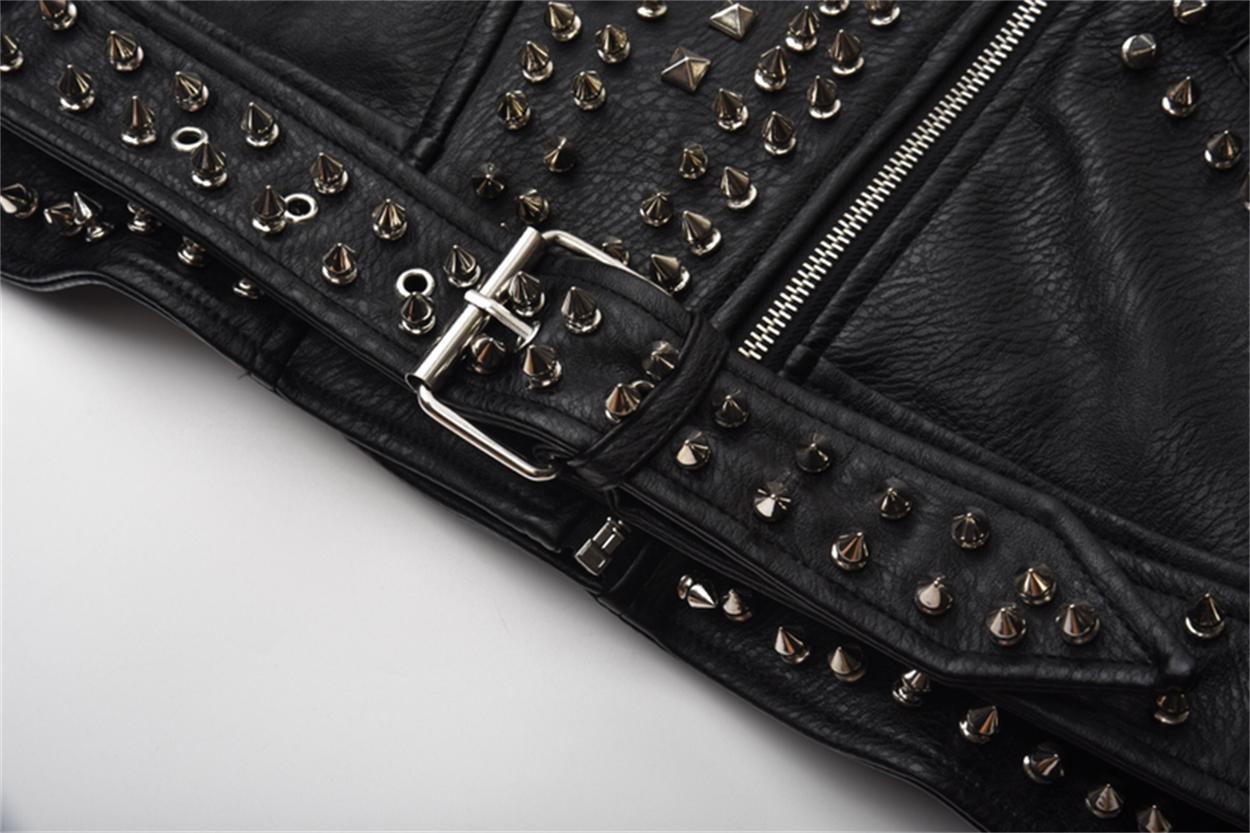 Underground Rock Studded Skeleton Jacket