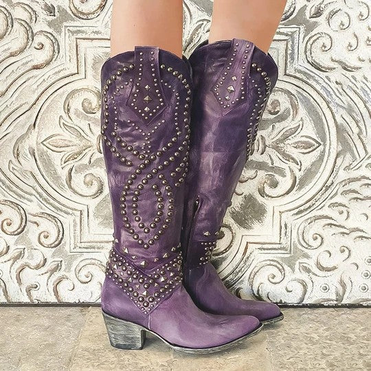 Outlaw Doll Studded Cowgirl Boots