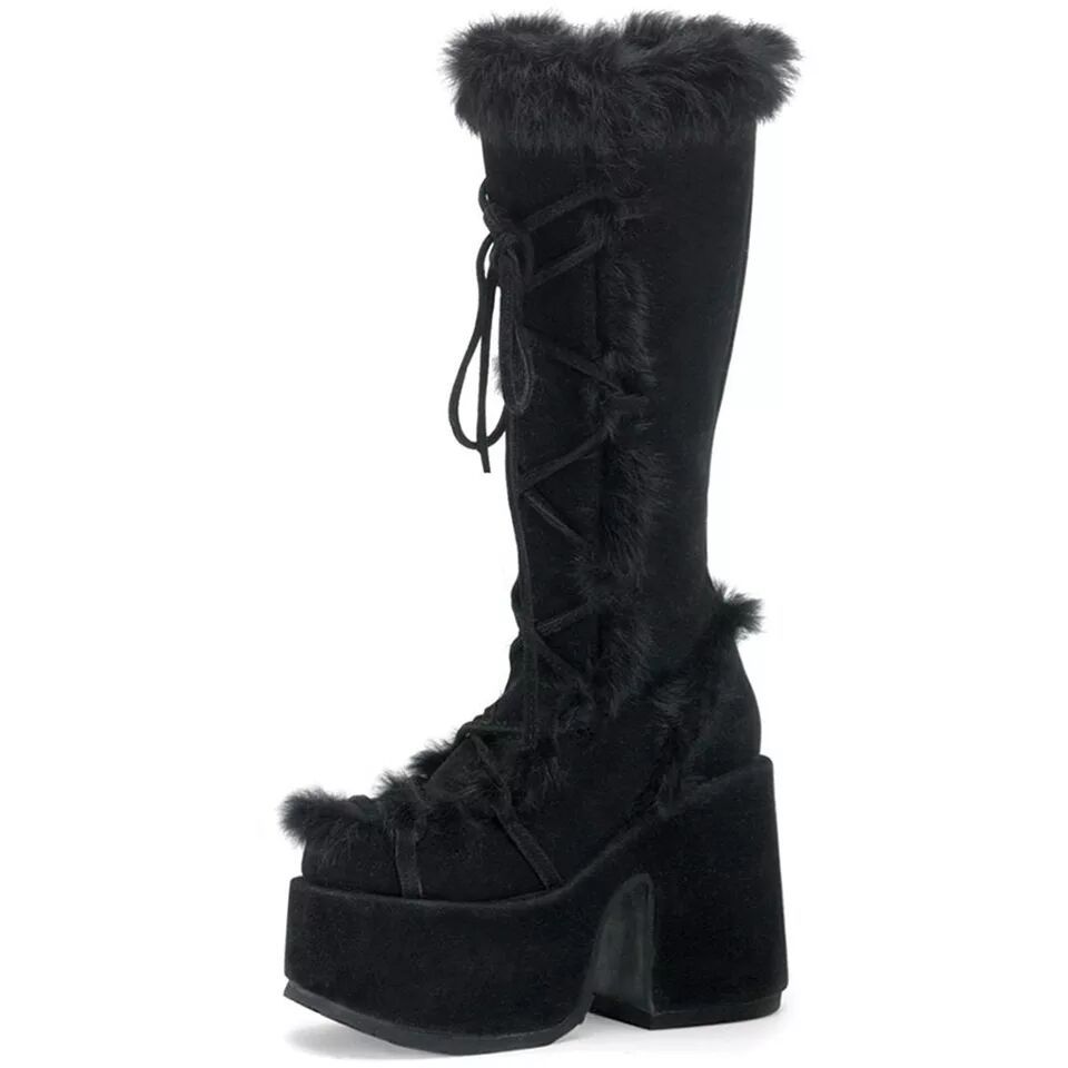 Y2K Tokyo Gyaru Platform Boots