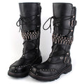 Rebel Rider Bullet Stud Combat Boots