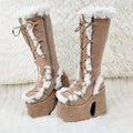 Y2K Tokyo Gyaru Platform Boots