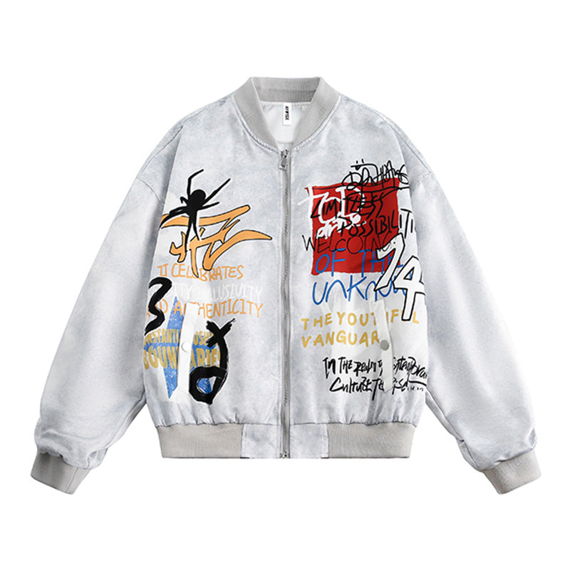 Urban Anarchy Graffiti Letter Pilot Jacket