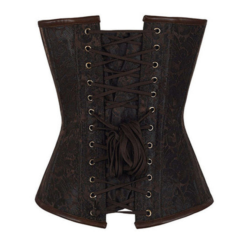 Industrial Steampunk Chain Laced Corset