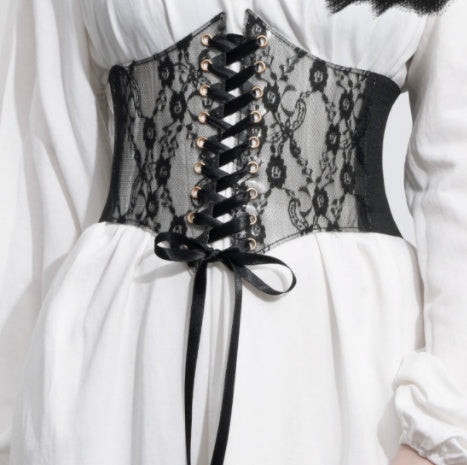 Midnight Lace Belt