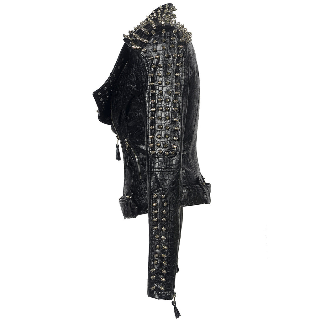 Alt Rebel Spiked Moto Jacket
