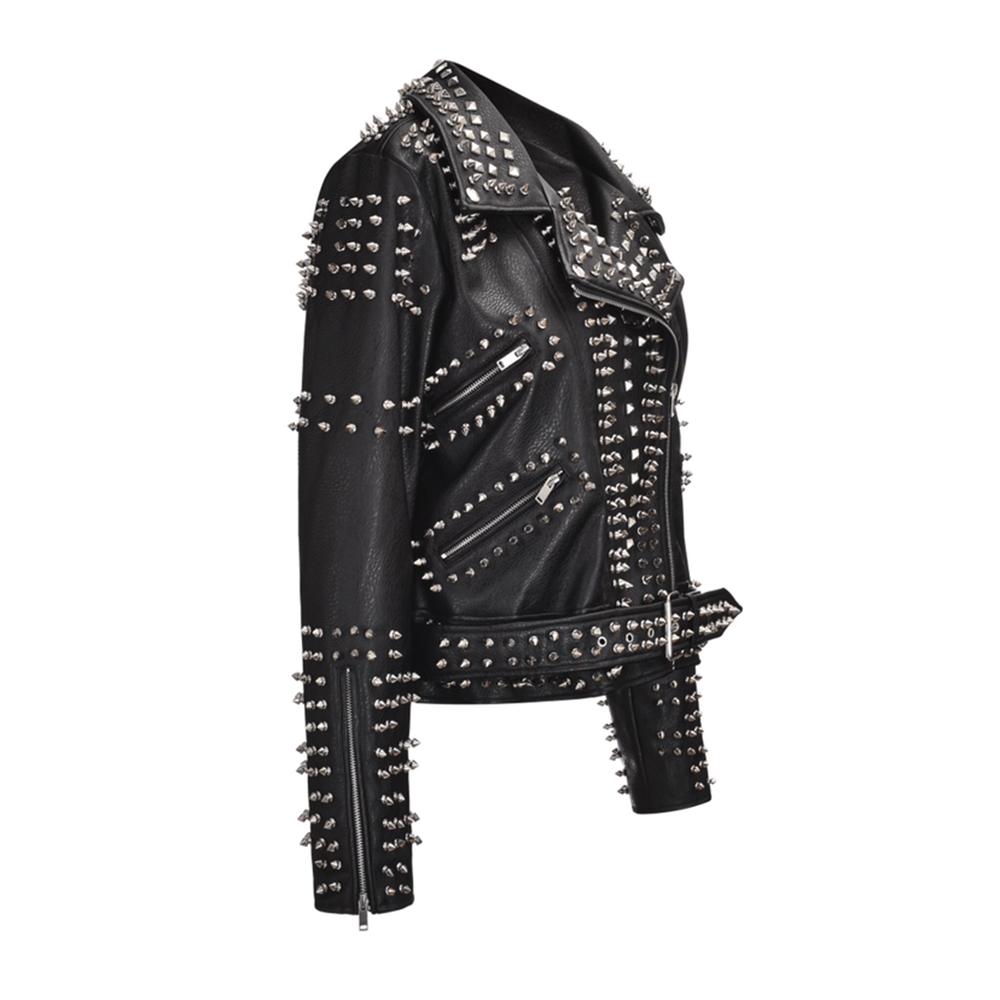Underground Rock Studded Skeleton Jacket