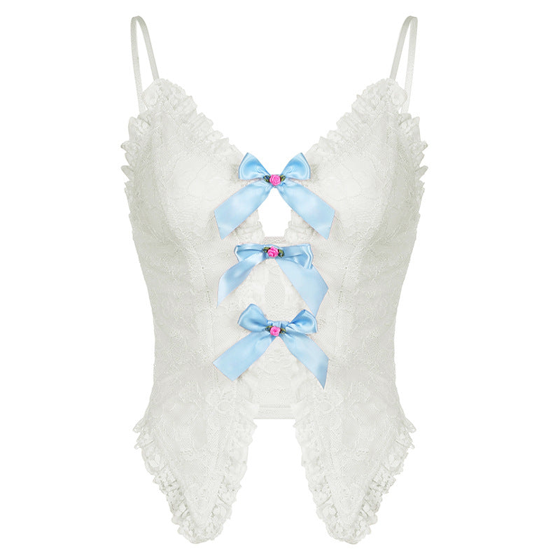 Innocent Crush Lace And Bow Cami