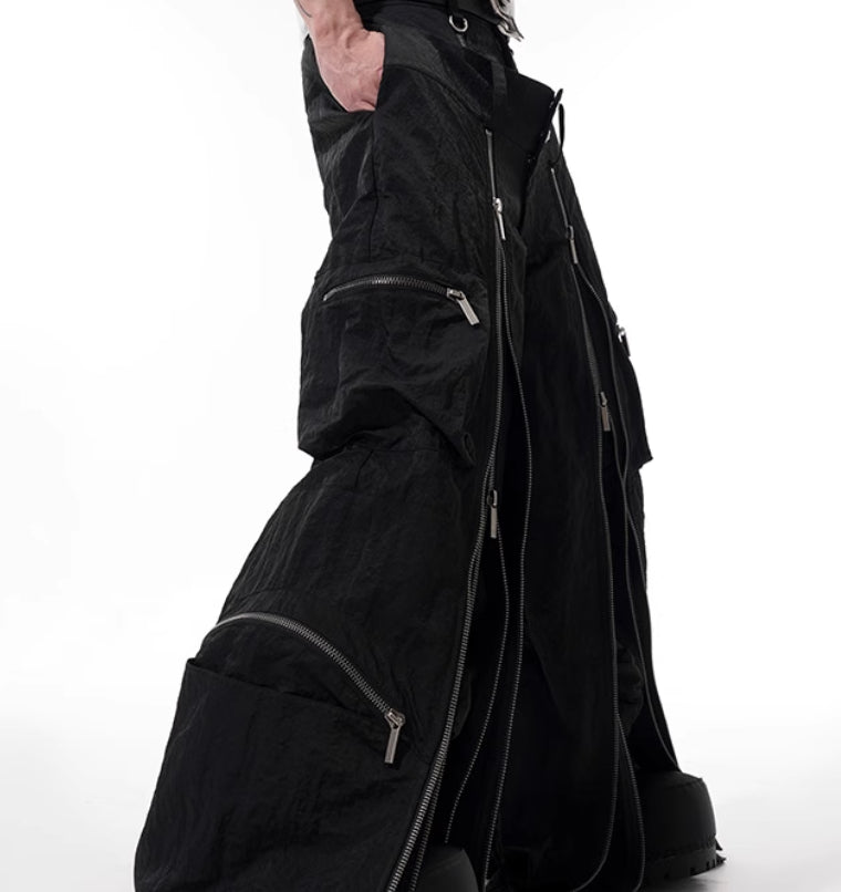 Double-Zip Gothic Combat Pants