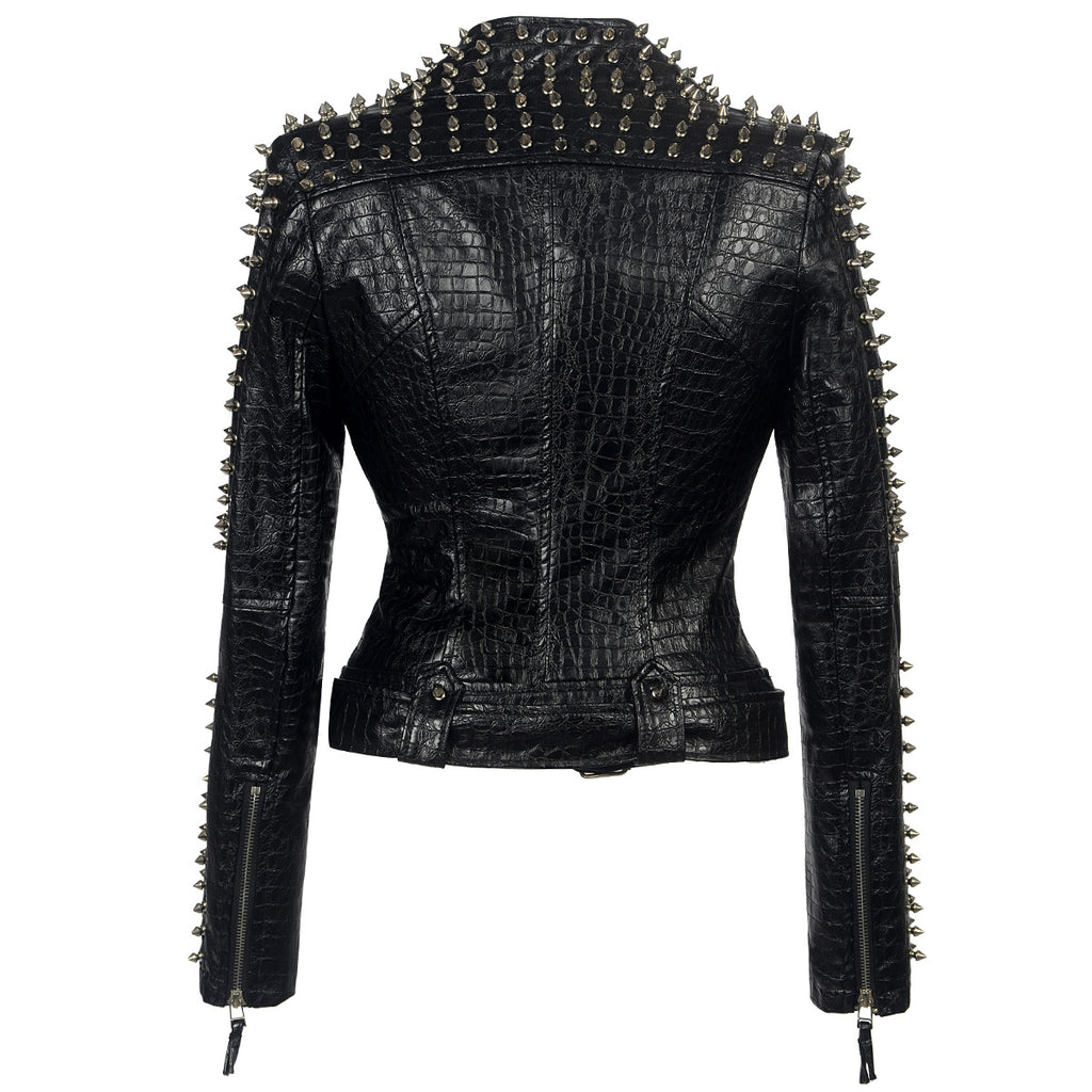 Alt Rebel Spiked Moto Jacket