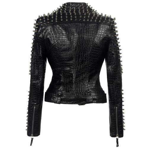 Alt Rebel Spiked Moto Jacket