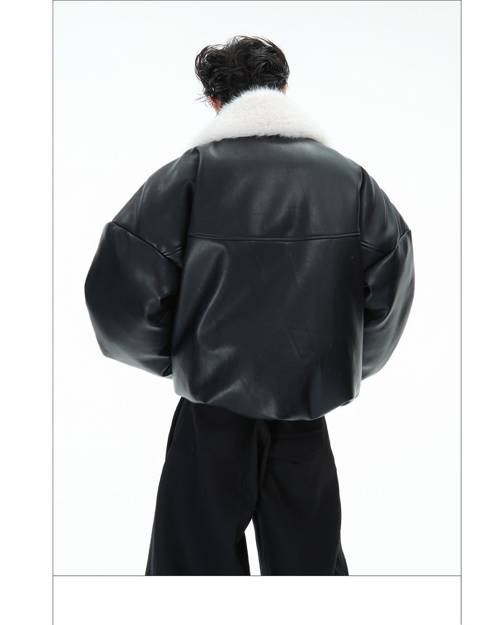 Men’s Oversized Fur Urban Jacket