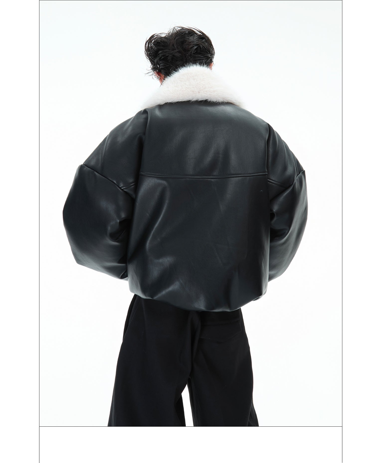 Men’s Oversized Fur Urban Jacket