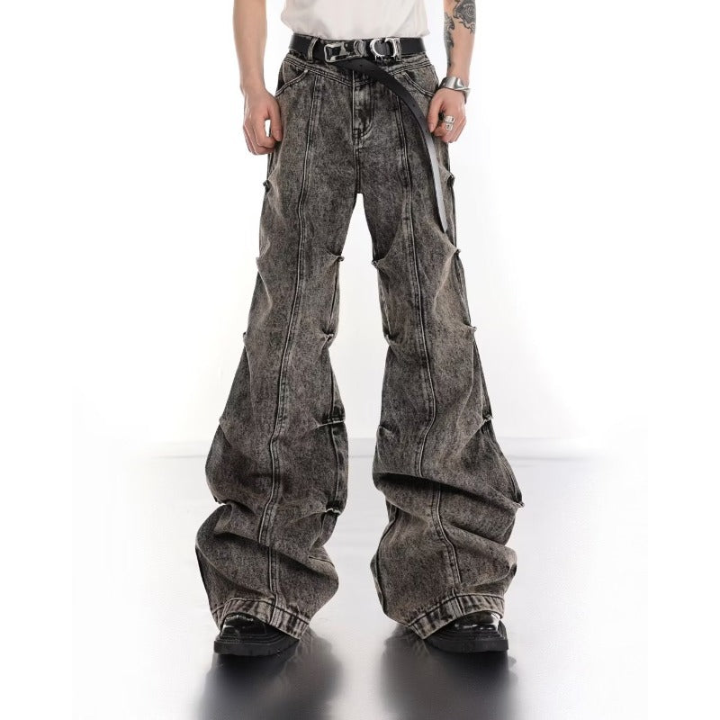 Street Fighter Loose Wide-Leg Jeans