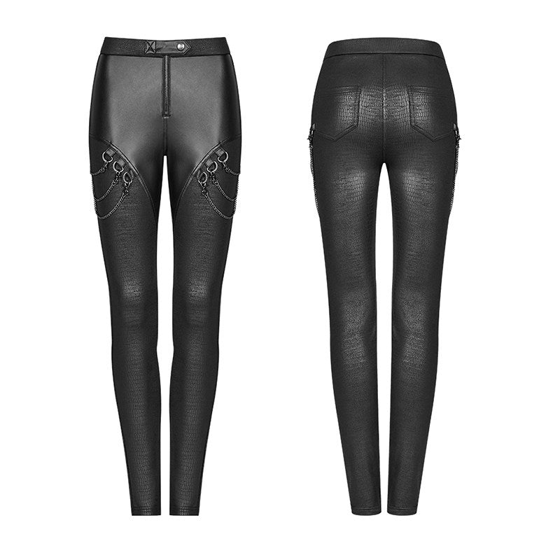 Heavy Metal Rocker Skinny Pants