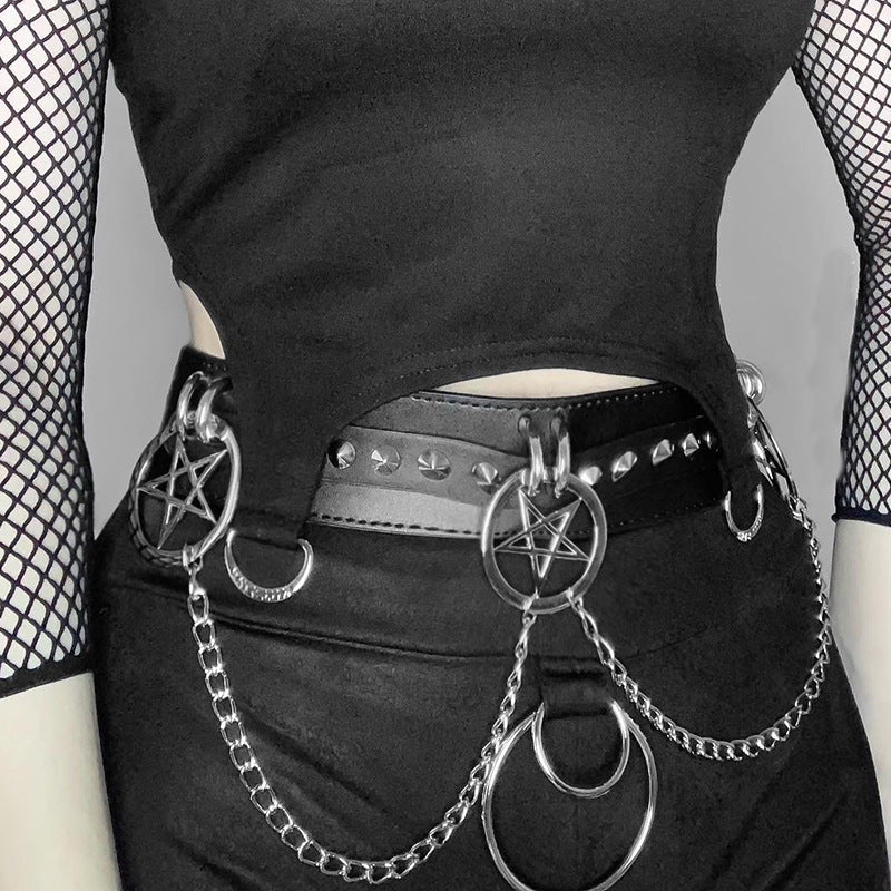 Rebel Goth Skinny PU Shorts