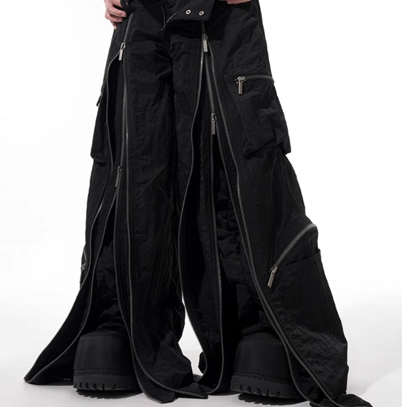 Double-Zip Gothic Combat Pants