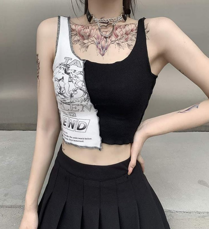 Digital Doll contrast top