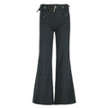 Throwback Trouble Belted Flare Pants