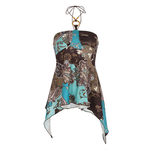 Bombshell Asymmetrical Backless Cami