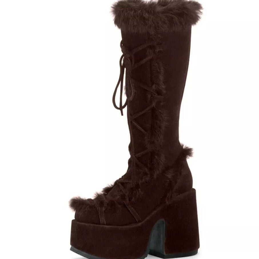 Y2K Tokyo Gyaru Platform Boots