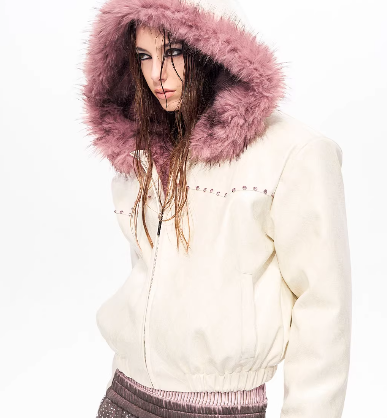 Opulent Faux Fur Power Jacket