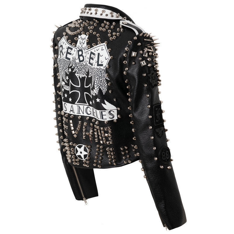 Rebel Muse Windmill Leather Jacket