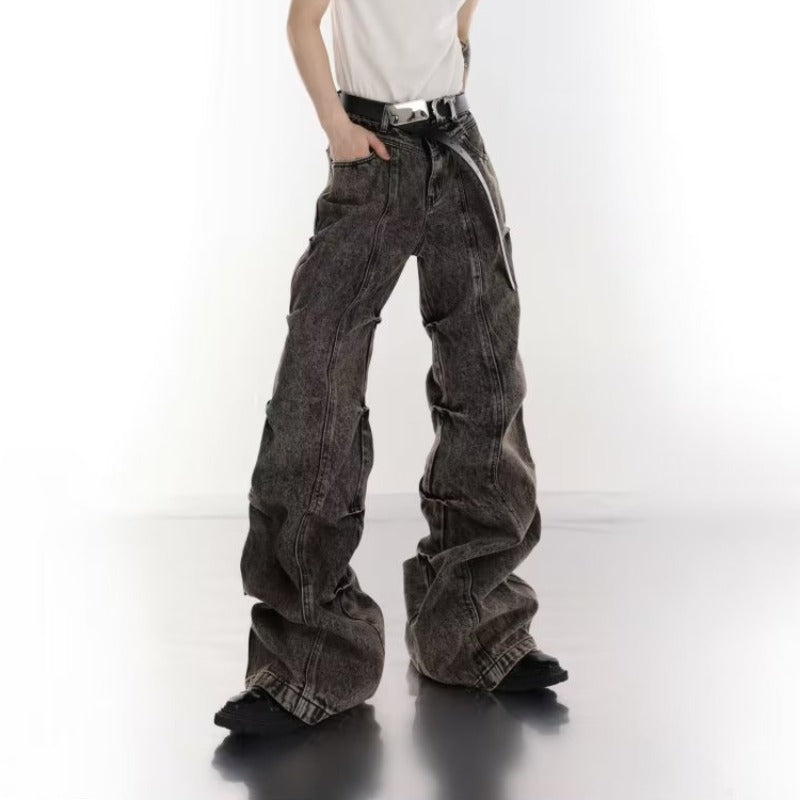 Street Fighter Loose Wide-Leg Jeans