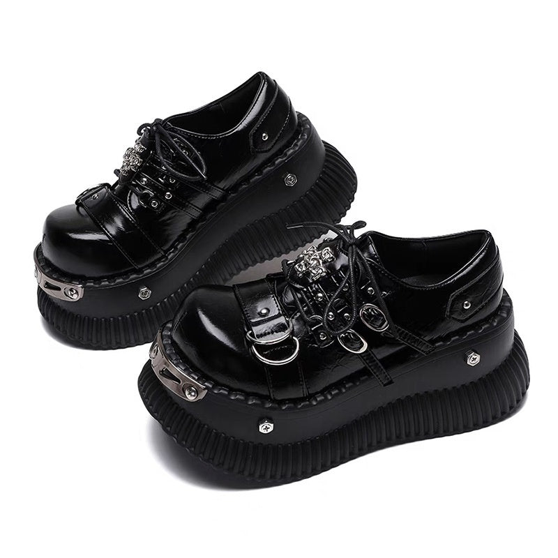Dark Doll Chunky Platform Shoes