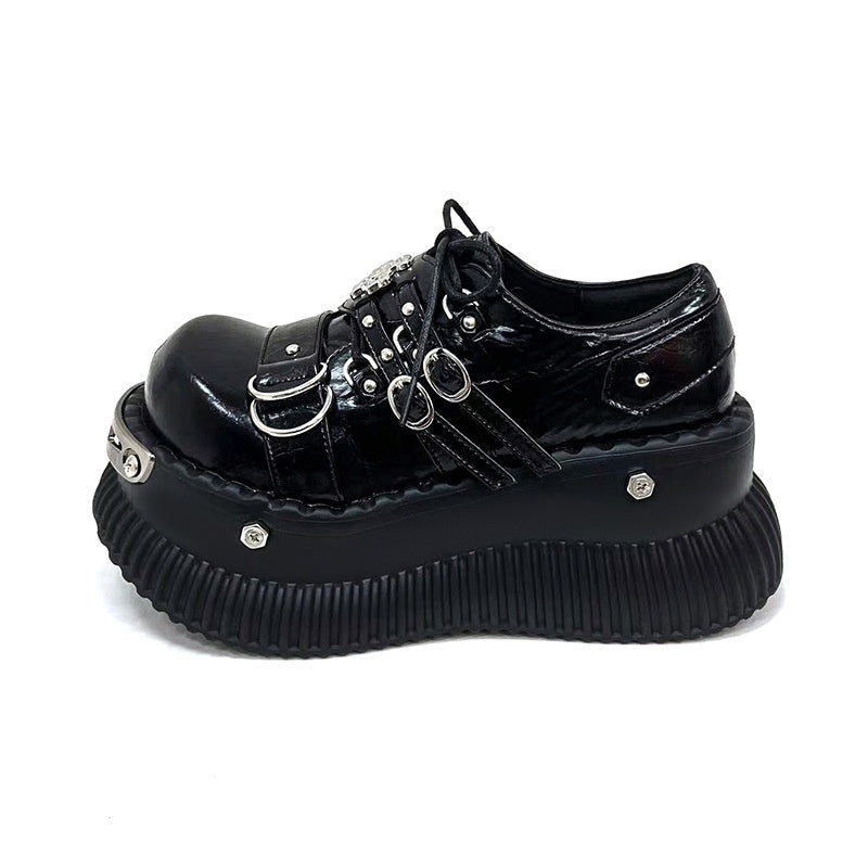 Dark Doll Chunky Platform Shoes