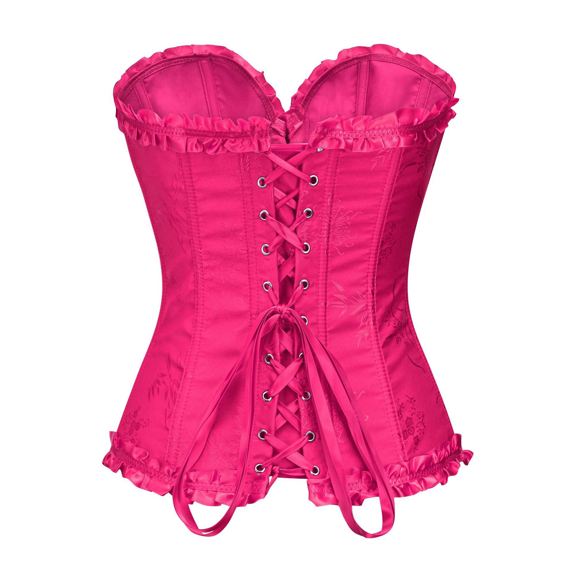 Victorian Rose Corset Waist Top